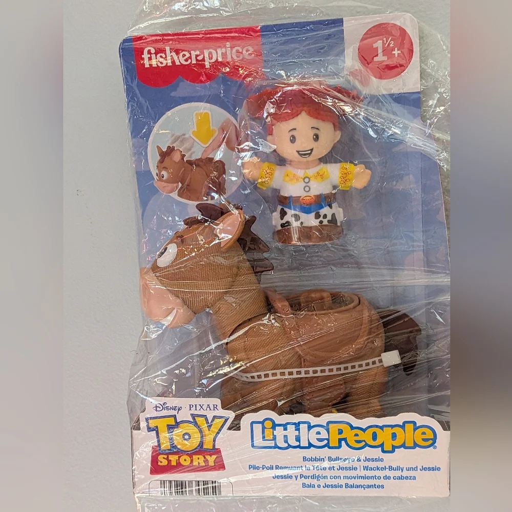 Fisher-Price Little People Disney Pixar  Toy Story Jessie and Bullseye Horse